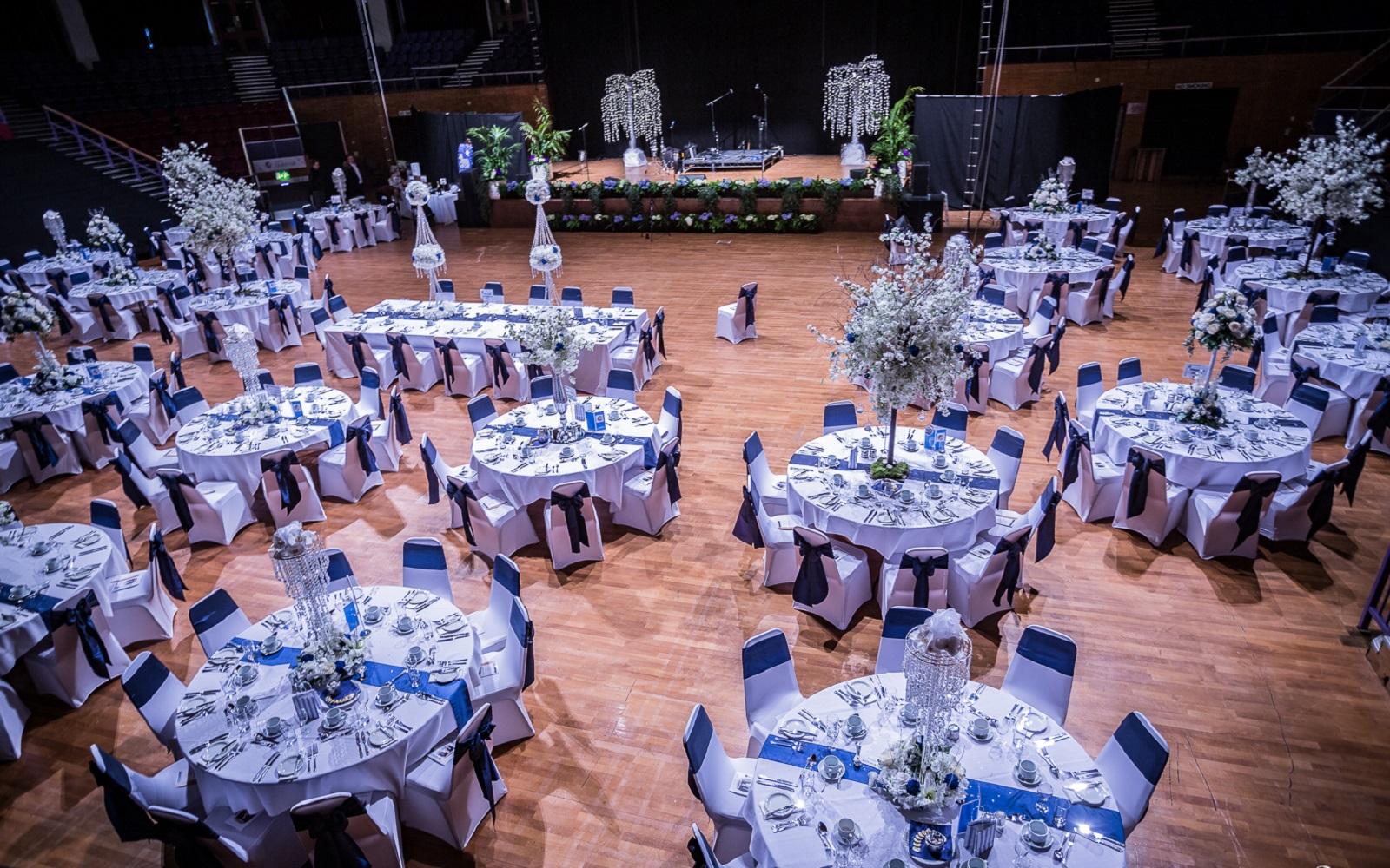 The main hall at the Guild Hall Preston